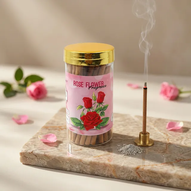 Rose Flower Dhoop Stick