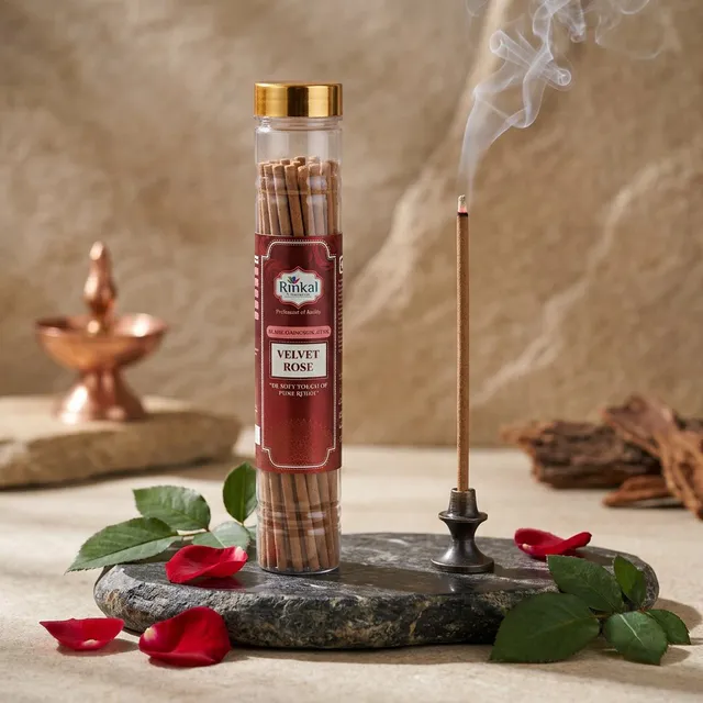 Velvet Rose Bamboo-less Agarbatti